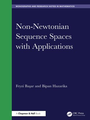 cover image of Non-Newtonian Sequence Spaces with Applications